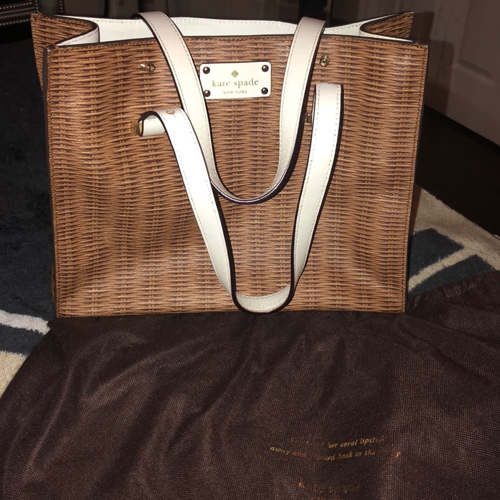 Kate Spade Wicker bag
